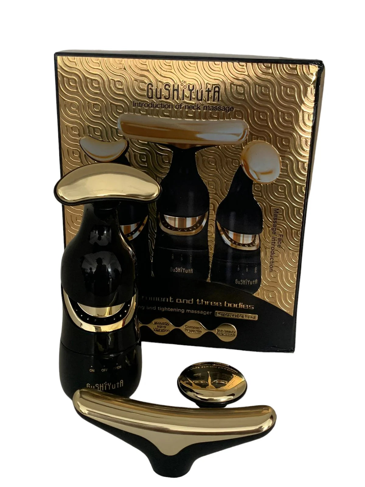 Masajeador facial 3 en 1