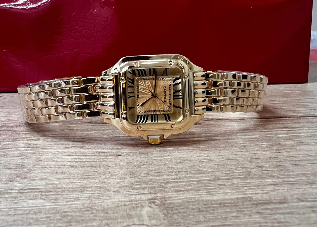 Reloj Cartier Panther tejido