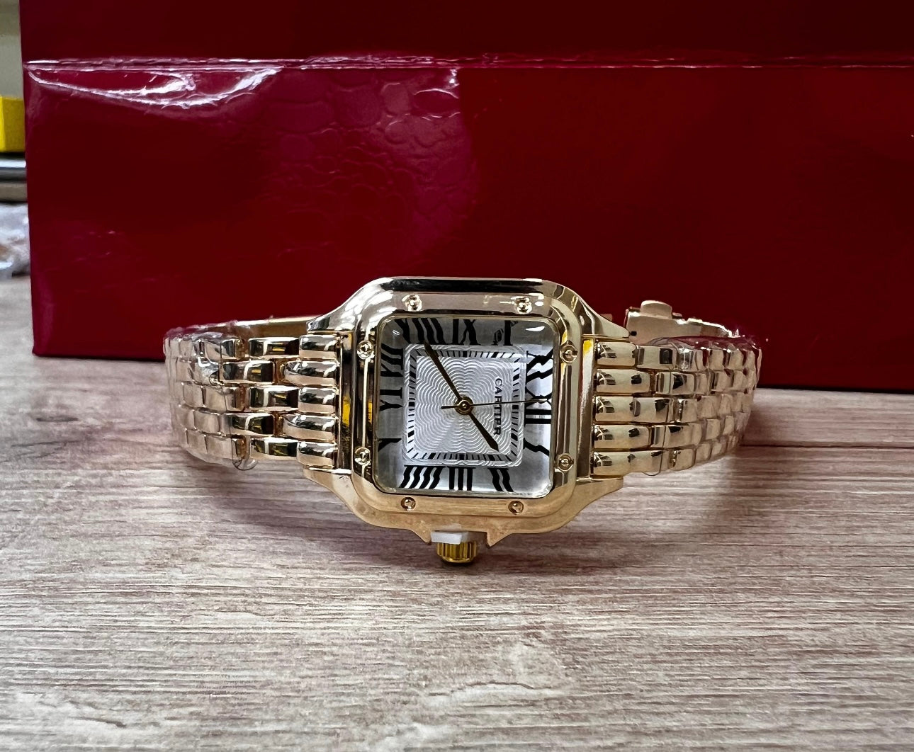 Reloj Cartier Panther tejido