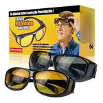 Lentes HD Antirreflejo de Conducción 2x1