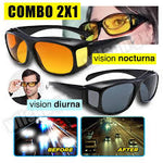 Lentes HD Antirreflejo de Conducción 2x1